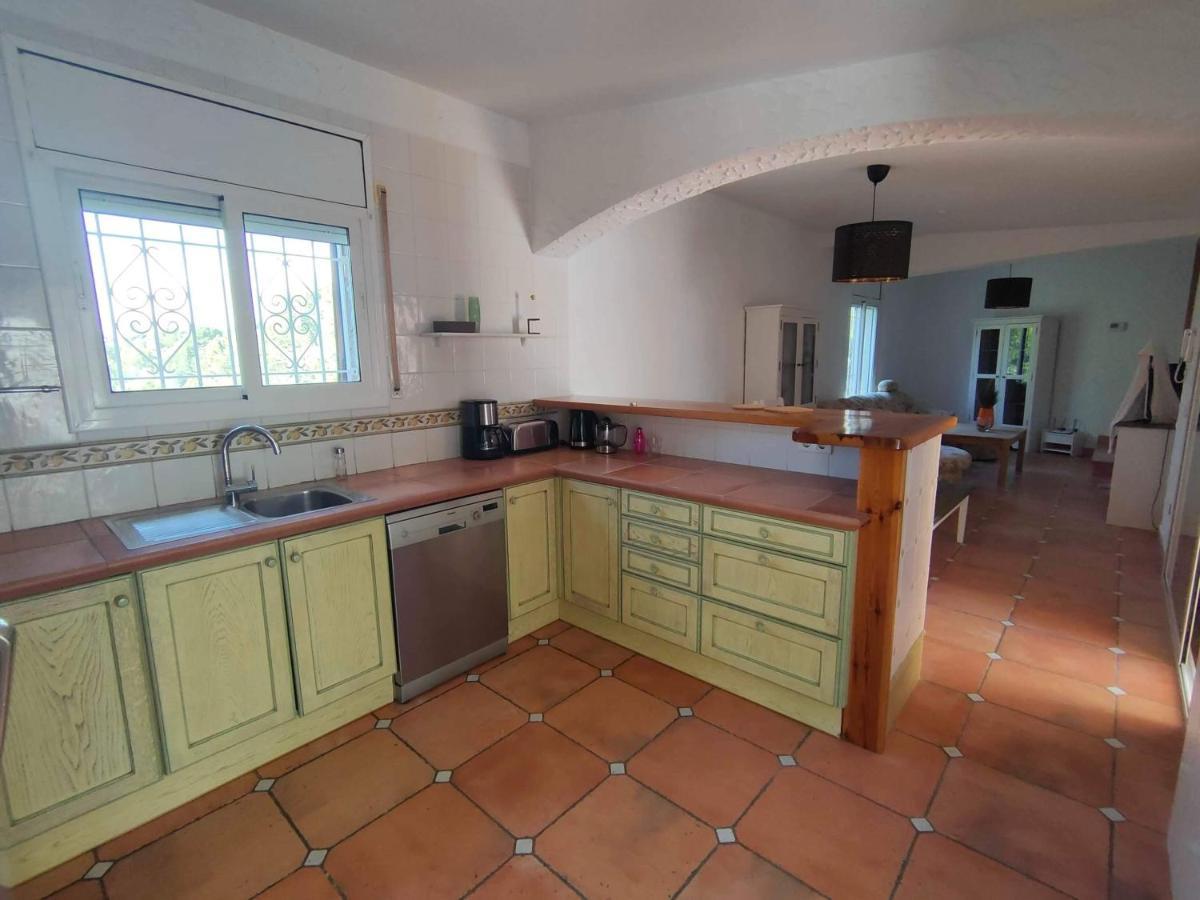 La Villa Romantica Residence De Vacances Les Tres Cales Espagne Buitenkant foto
