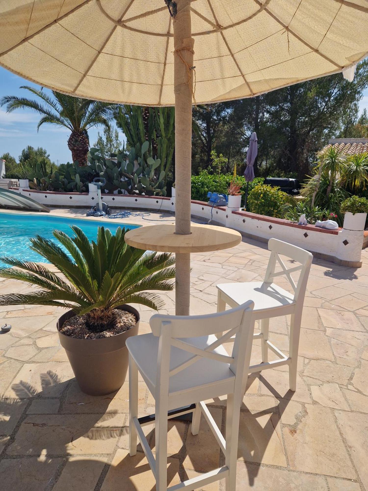 La Villa Romantica Residence De Vacances Les Tres Cales Espagne Buitenkant foto